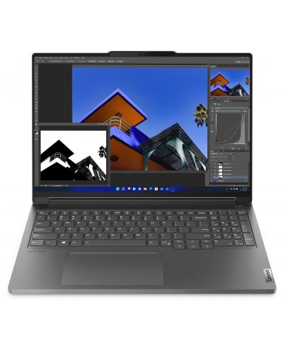 Лаптоп Lenovo - ThinkBook 16p G4 IRH, 16'', 3.2K, i7, 165Hz, Storm Grey - 1