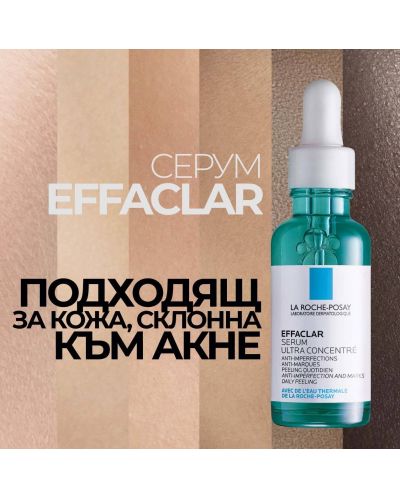 La Roche-Posay Effaclar Ултраконцентриран серум, 30 ml - 6