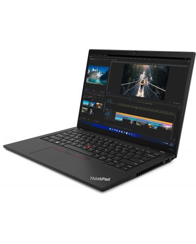 Лаптоп Lenovo - ThinkPad P14s G4 OLED, 14'', 2.8K, i7-1370P, RTXA500 - 3
