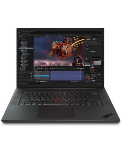 Лаптоп Lenovo - ThinkPad P1 G6, 16'', WQXGA, i7, 32GB, 1TB, Win - 1