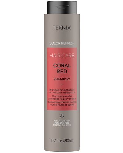 Lakmé Teknia Color Refresh Оцветяващ шампоан, Coral Red, 300 ml - 1