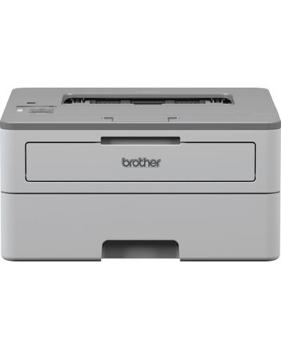 Принтер Brother - HLB2080DW, лазерен, сив - 1
