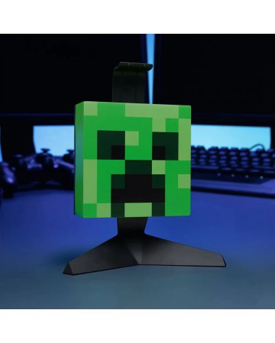 Лампа Paladone Games: Minecraft - Creeper Headstand - 6