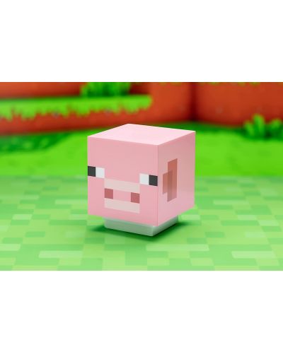 Лампа Paladone Games: Minecraft - Pig (with Sound) - 3
