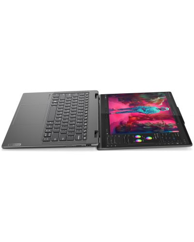 Лаптоп Lenovo - Yoga 7, 14'', WUXGA, Ryzen 7, 16GB/1TB, WIN, Touch, Storm - 4