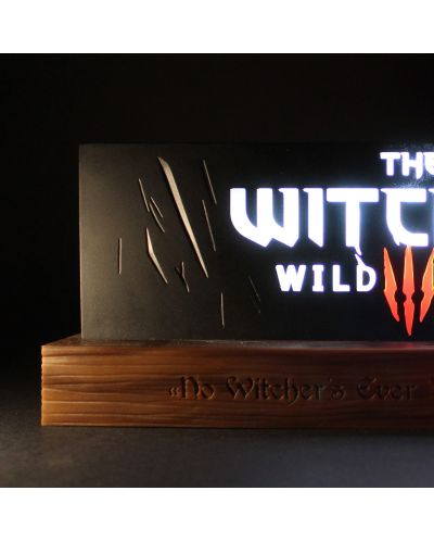 Лампа Neamedia Icons Games: The Witcher - Wild Hunt Logo, 22 cm - 7