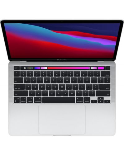 Лаптоп Apple - MacBook Pro, 13.3", WQXGA, M1, 8/512GB, сребрист - 2