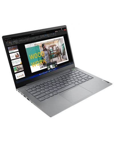 Лаптоп Lenovo - ThinkBook 14 G4, 14'', FHD, i5, 512GB, Mineral Grey - 2