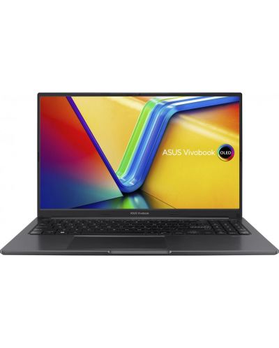 Лаптоп ASUS - Vivobook 15 OLED X1505ZA-MA255W, 15.6'', 2.8K, i7, черен - 1