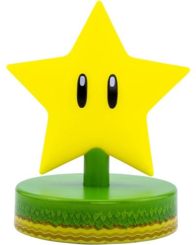 Лампа Paladone Games: Super Mario - Super Star - 1