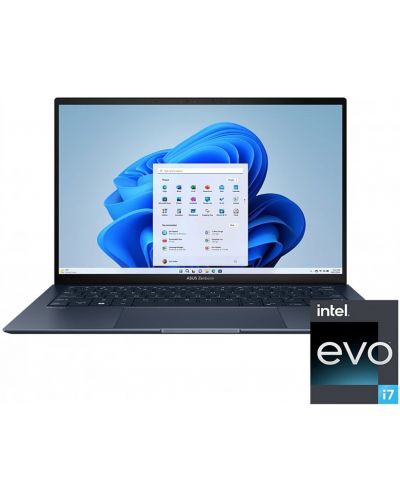 Лаптоп ASUS - S Zenbook, 13.3'', OLED, Ultra 7, Win11 Home, Basalt Grey - 1