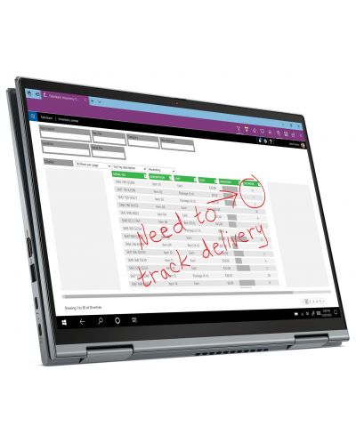Лаптоп Lenovo - ThinkPad X1 Yoga G7, 14'', WQUXGA, i7, Touch, сив - 7