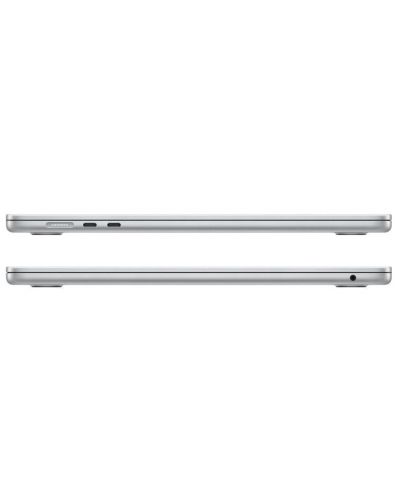 Лаптоп Apple - MacBook Air 15, 15.3", М2 8/10, 8GB/512GB, сребрист - 4