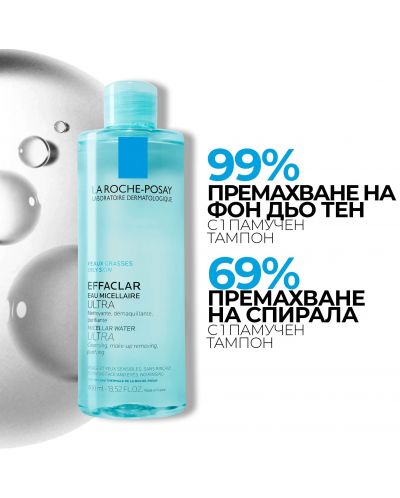 La Roche-Posay Effaclar Мицеларна вода Ultra, 200 ml - 2