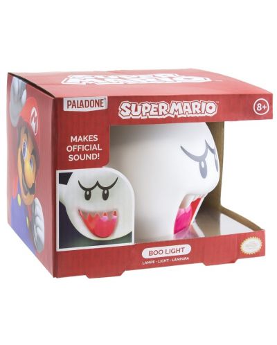 Лампа Paladone Games: Super Mario Bros. - Boo - 2