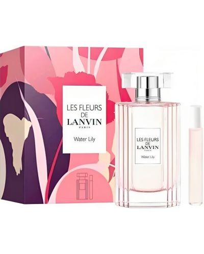 Lanvin Les Fleurs Комплект - Тоалетна вода Water Lily, 50 + 7.5 ml - 1