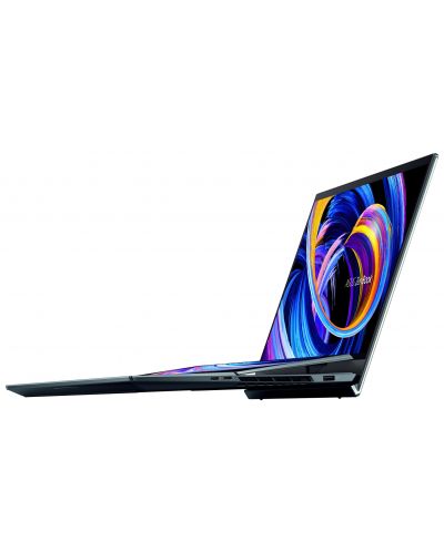 Лаптоп ASUS - ZenBook Pro Duo 15 UX582ZM, 15.6'', 4K, i7, Touch, син - 9