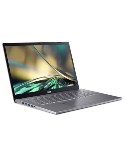 Лаптоп Acer - Aspire 5 A517-53-71C7, 17.3'', FHD, IPS, i7, сив - 2