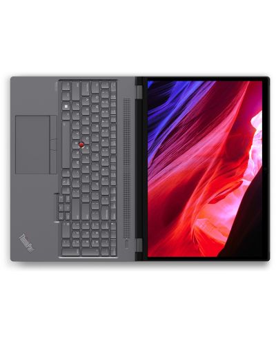 Лаптоп Lenovo - ThinkPad P16 G2, 16'', WQXGA, i9-13980HX, сив - 5