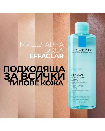 La Roche-Posay Effaclar Мицеларна вода Ultra, 200 ml - 6