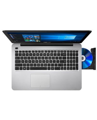 Лаптоп, Asus K556UQ-DM1220, Intel Core i5-7200U (up to 3.1GHz, 3MB), 15.6" FullHD (1920x1080) LED AG - 4