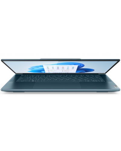 Лаптоп Lenovo - Yoga Pro 9, 14.5'', 3K, i9, 64GB/1TB, Touch, WIN, Teal - 5