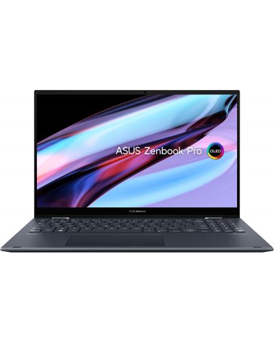 Лаптоп ASUS - Zenbook Pro 15 Flip UP6502ZD-OLED, 15.6'', 2.8K, i7, Touch - 1