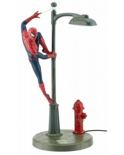 Лампа Paladone Marvel: Spider-Man - Spidey on Lamp, 33 cm - 1