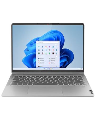 Лаптоп Lenovo - Flex 5, 16", WUXGA, R5, 16GB, 1TB, Arctic Grey - 1