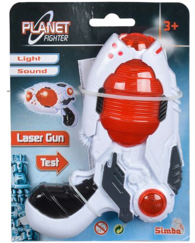 Лазерен пистолет Simba Toys - Planet Fighter - 3