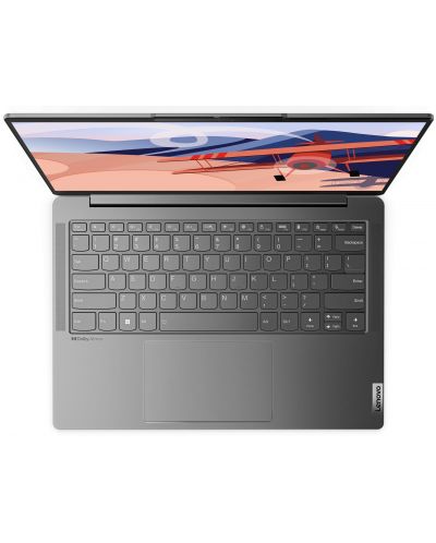 Лаптоп Lenovo - Yoga Slim 6 OLED, 14'', WUXGA, i5-1240P, Storm Grey - 5