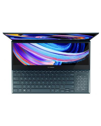 Лаптоп ASUS - ZenBook Pro Duo 15 UX582ZM, 15.6'', 4K, i7, Touch, син - 4