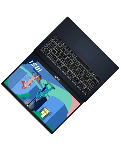 Лаптоп MSI - Modern 15 B11M, 15.6'', FHD, i5-1155G7, черен - 2