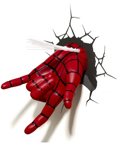Лампа 3DLightFX Marvel: Spider-man - Hand - 3