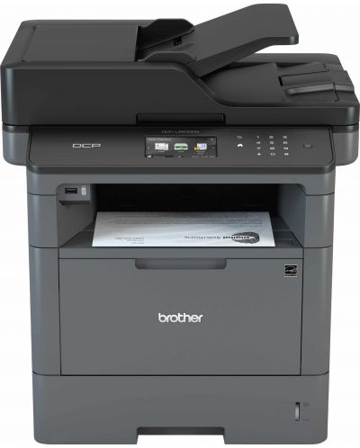 Мултифункционално устройство Brother - DCP-L5500DN, лазерно, сиво