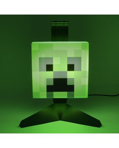 Лампа Paladone Games: Minecraft - Creeper Headstand - 4