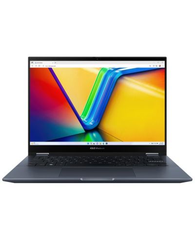 Лаптоп ASUS - Vivobook S14 Flip TP3402ZA-OLED-KN731X, 14'', 2.8K, i7 - 1