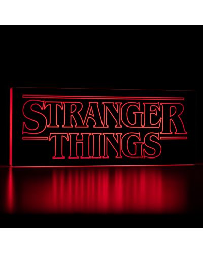 Лампа Paladone Television: Stranger Things - Logo - 4