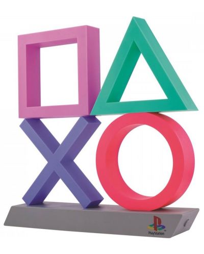 Лампа Paladone Games: PlayStation - XL Icons - 1