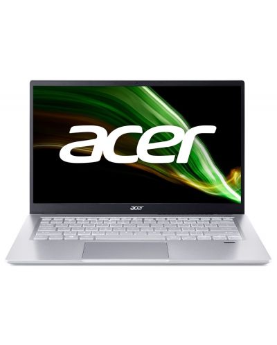 Лаптоп Acer - Swift 3 SF314-43-R0W7, 14'', FHD, Ryzen 7, сребрист - 1