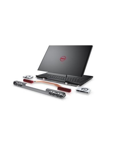 Лаптоп, Dell Inspiron 7567, Intel Core i7-7700HQ Quad-Core (up to 3.80GHz, 6MB), 15.6" FullHD (1920x108 - 1