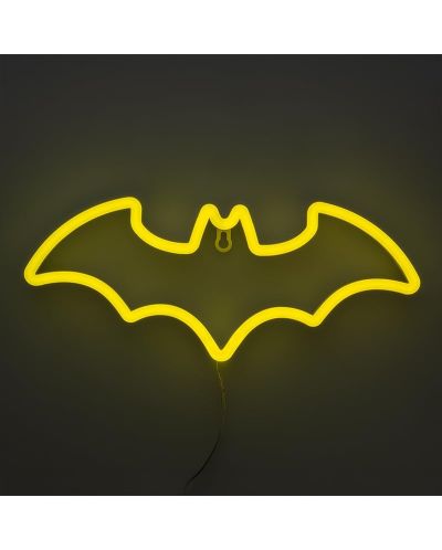 Лампа Paladone DC Comics: Batman - Neon Logo - 5