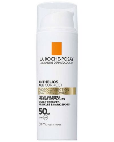 La Roche-Posay Anthelios Слънцезащитен крем за лице Age Correct, SPF50, 50 ml - 1