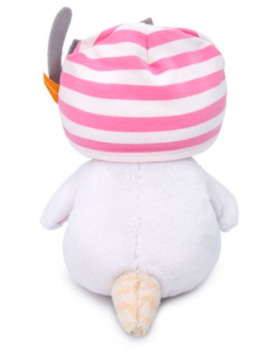 Плюшена играчка Budi Basa - Коте Ли-Ли бебе, с шапка с котенце, 20 cm - 4