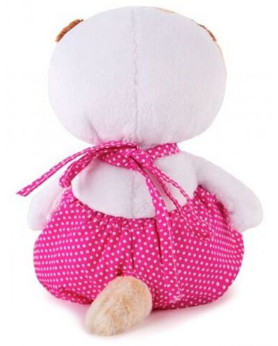 Плюшена играчка Budi Basa - Коте Ли-Ли, бебе, в розов гащеризон, 20 cm - 3