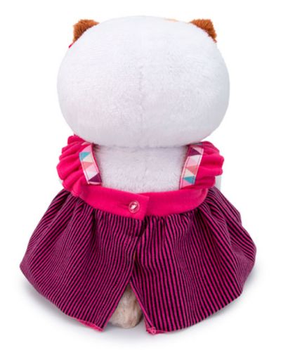 Плюшена играчка Budi Basa - Коте Ли-Ли бебе, в сукманче, 20 cm - 4
