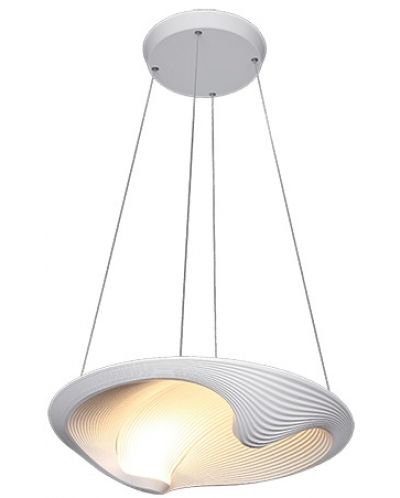 LED Пендел Elmark - Shell, 40 W, IP40, 50 x 7 cm, бял - 1