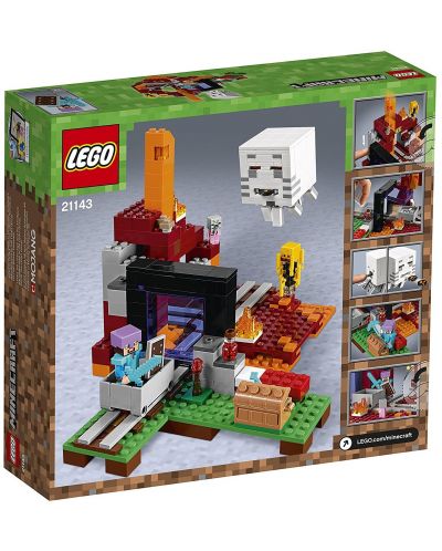 Конструктор Lego Minecraft - Портал към Ада (21143) - 9