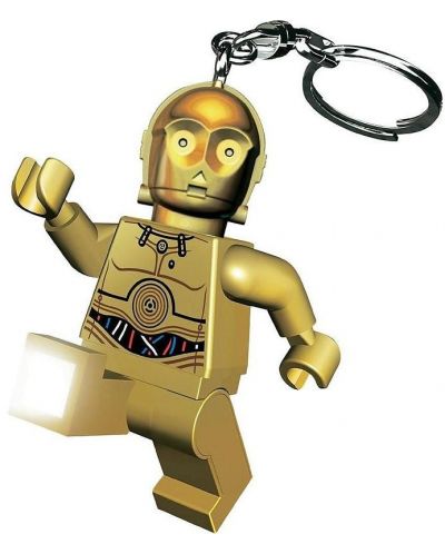 Мини ключодържател Lego Star Wars - C-3PO, с LED светлина - 2