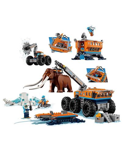 Конструктор Lego City - Арктическа мобилна изследователска база (60195) - 5